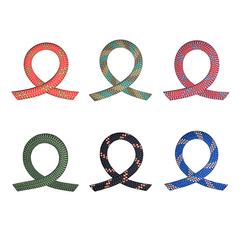 10 mm 2200 kg nylon gevlochten touw voor ontsnapping, brandoverleving, back-up, klimmen, wandelen, redding